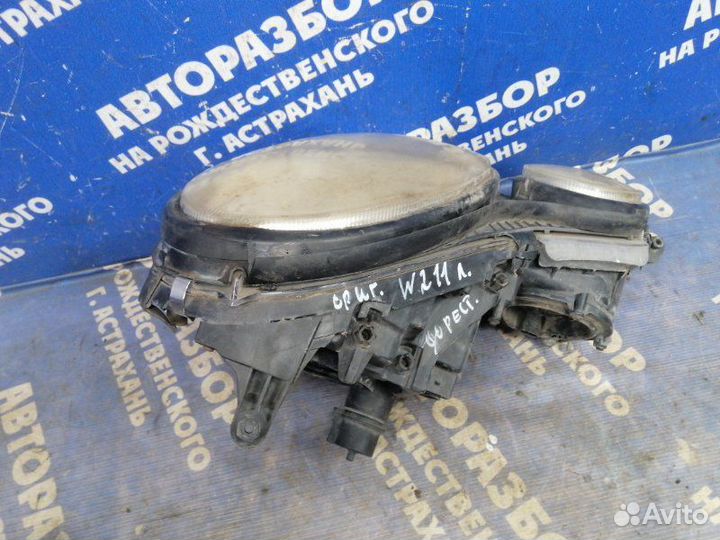 Левая фара Mercedes-Benz W211 седан 2006