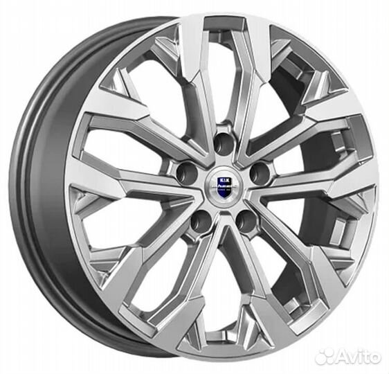 Диск K&K Морейн Дарк Платинум 6,5*17/5*108 d63,35