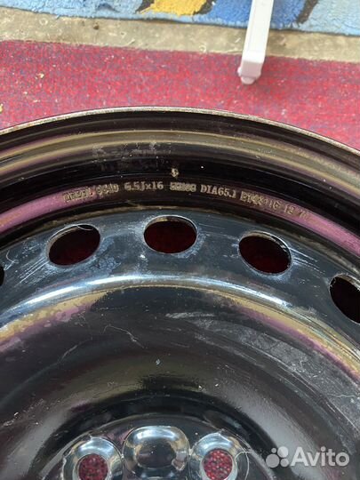 Штампованные диски r16