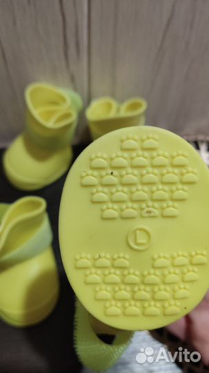 Резиновые сапожки для собачки