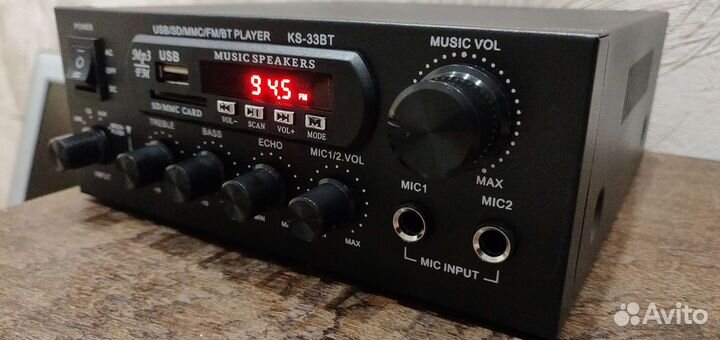 Усилитель с блютуз для акустики