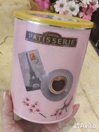 Банки декупаж