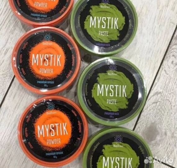 Паста и порошок мистик гринвей