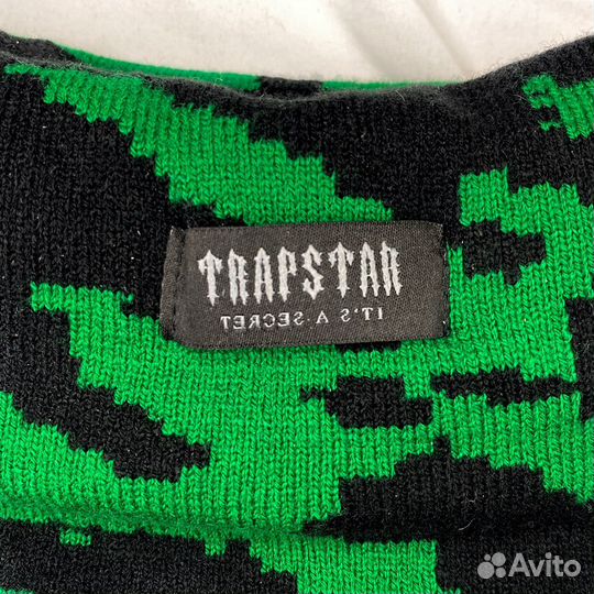 Зеленая балаклава Trapstar