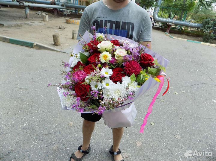 Букет с Розами. Супер обьем