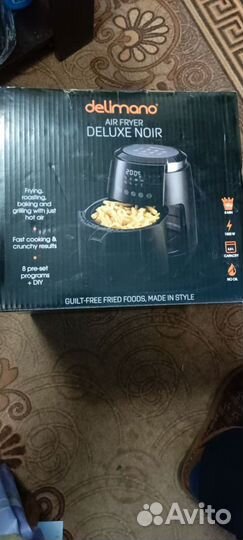 Delimano Air fryer deluxe noir