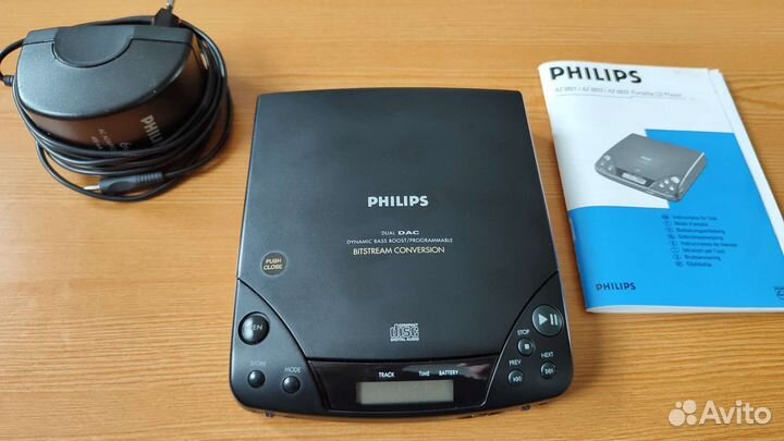 CD плеер Philips AZ 6823 винтаж 1993 год