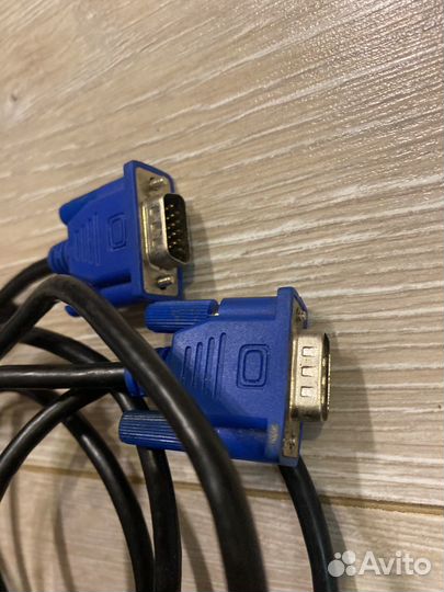 Кабель для монитора vga 2метра