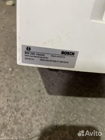 Газовый котел bosch bw 24c classic