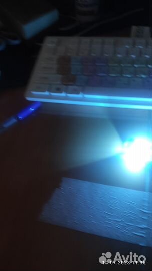 2х цветный диод (белый/оранжевый)