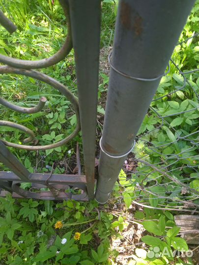 Ворота кованые