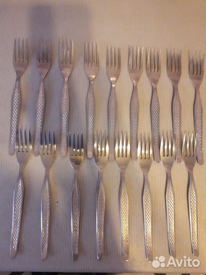 Вилки ложки половники СССР