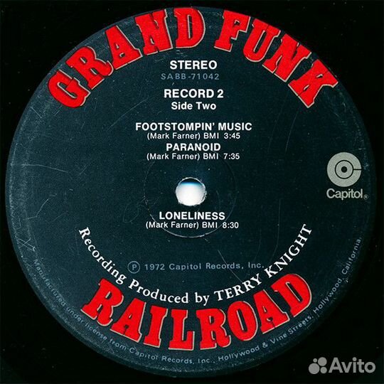 2 LP Grand Funk Railroad – Mark, Don & Mel 1969-71