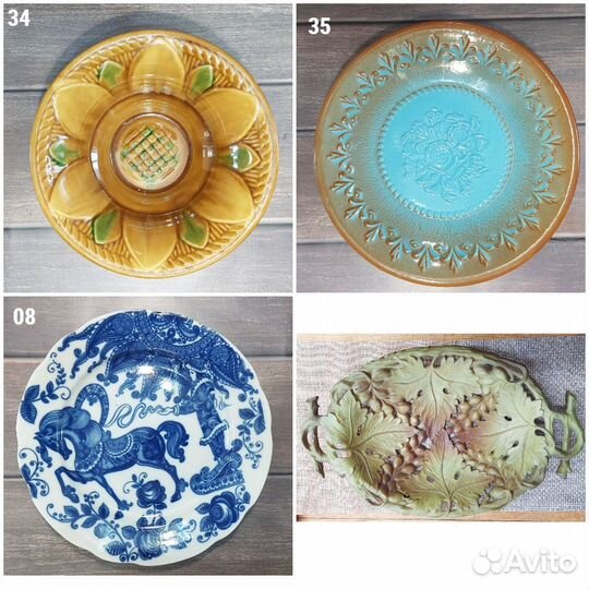 Посуда тарелки салатники СССР