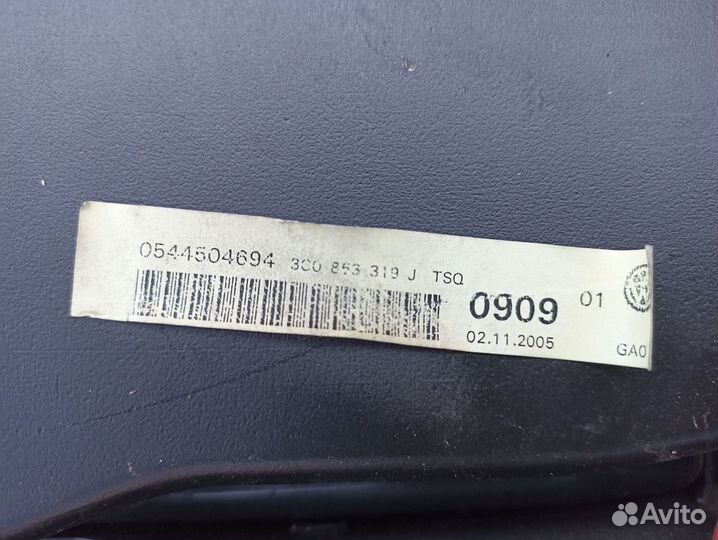 Центральная консоль Volkswagen Passat B6