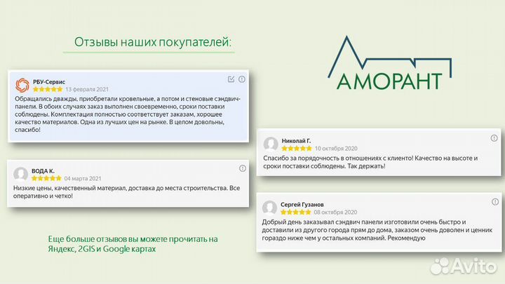 Cендвич панели от производителя