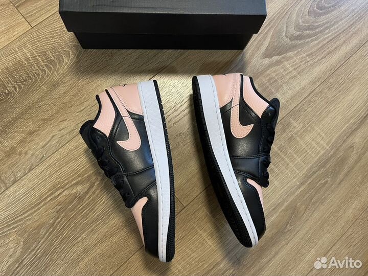Кроссвоки Jordan 1 Low GS 'Crimson Tint' оригинал