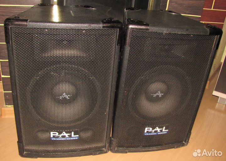 Колонки PAL 480W 2ш U1 Акустика D10