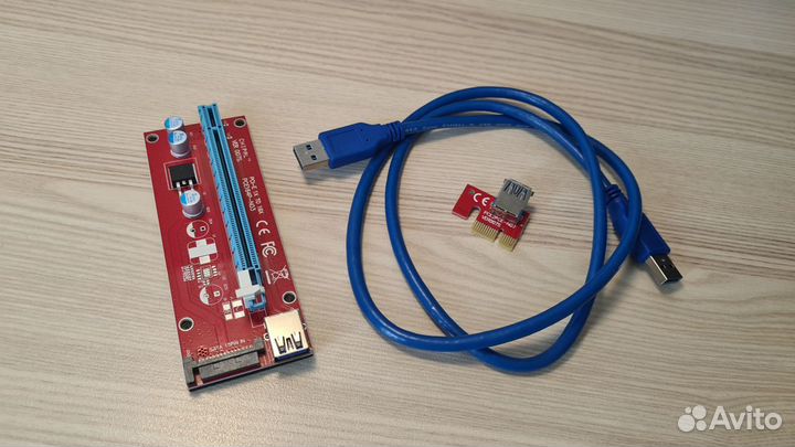 Новый Райзер VER 007s SATA, Кабель USB 100 см