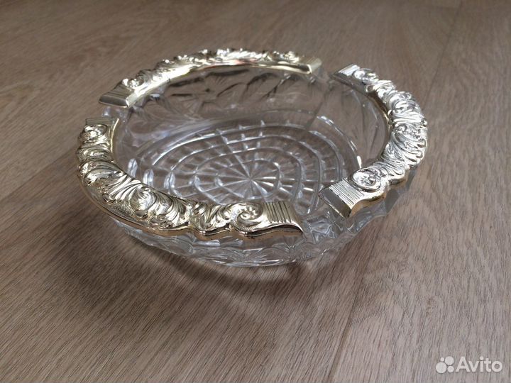 Хрустальная пепельница Chinelli