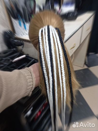 Резинки для волос вязаные