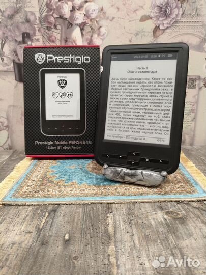 Prestigio Nobile PER3464B (E-Ink, 4GB, динамики)