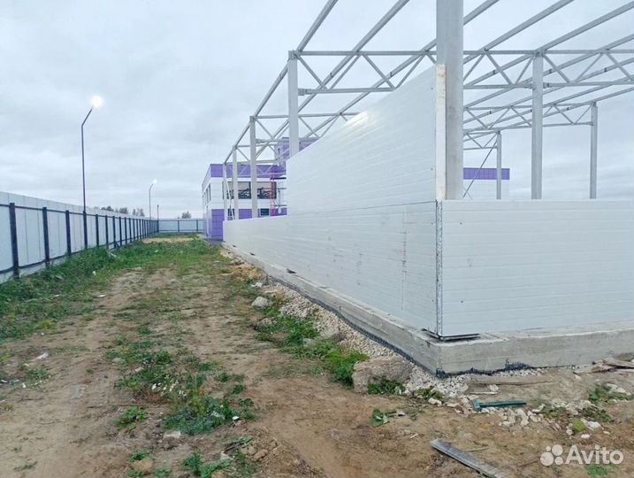 Каркас ангара, ангар под ключ