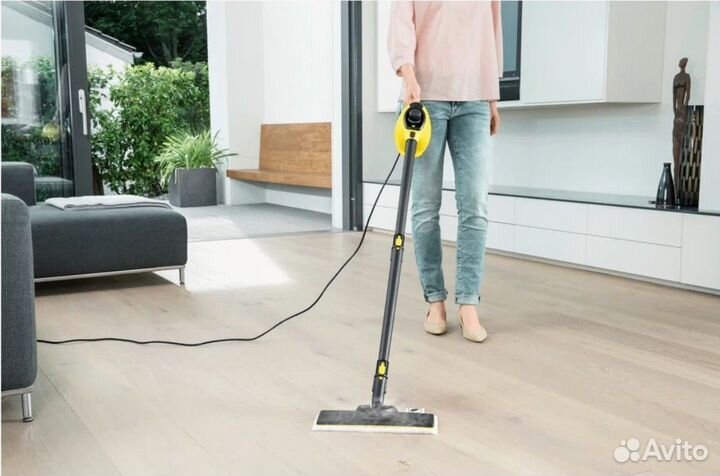 Пароочиститель karcher SC 1 EasyFix, желтый/черный