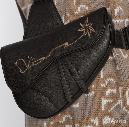Сумка Dior x Cactus Jack Saddle