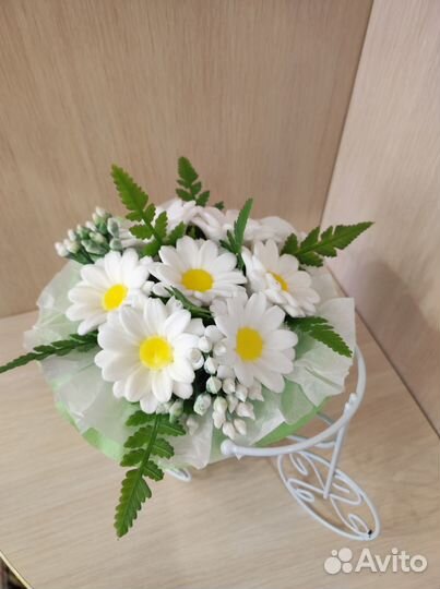 Цветы из мыла