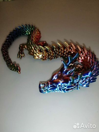 Дракон подвижная игрушка-антистресс