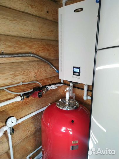 Монтаж систем отопления, канализации, водопровода