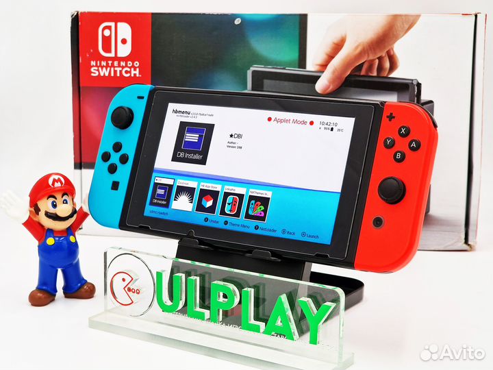 Nintendo Switch + Atmosphere + любые игры 256 Gb