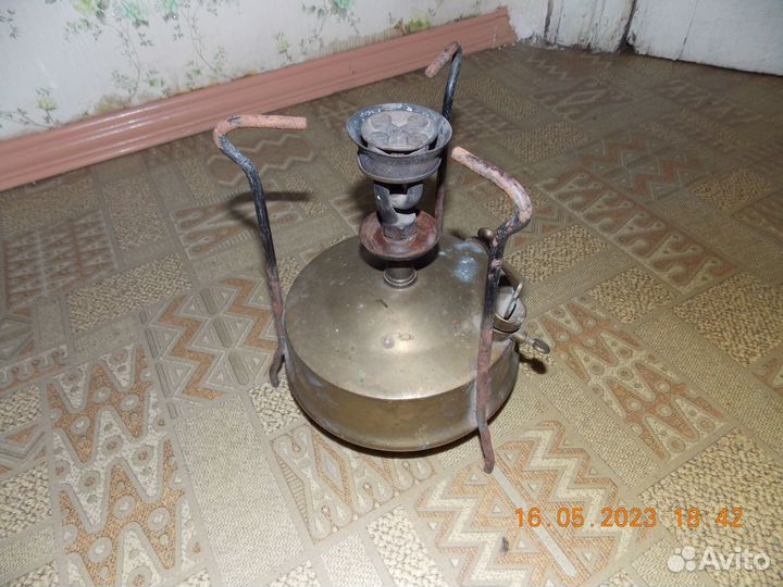 Примус советский медный
