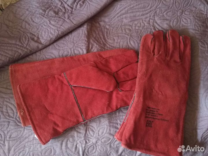 Перчатки строительные и др