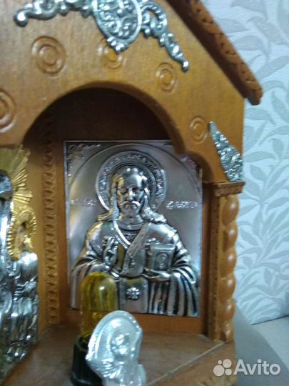 Икона угловая с электро подсветкой