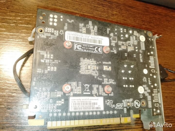 Видеокарта gtx 750ti