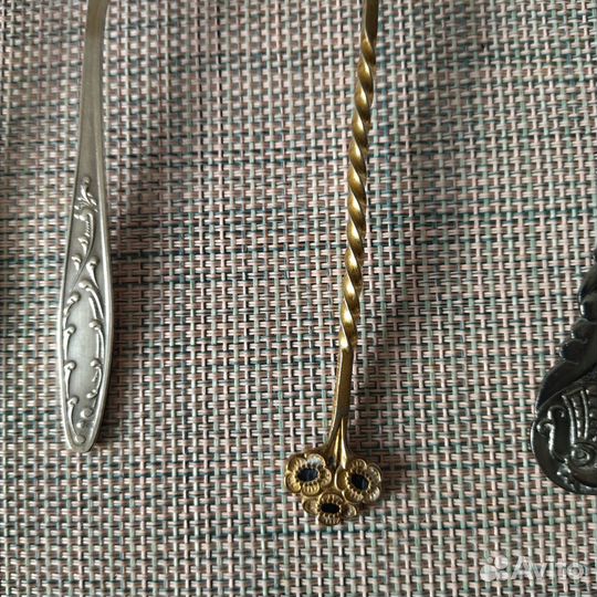 Чайные ложки и лопатка