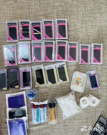 Для наращивания ресниц расходники