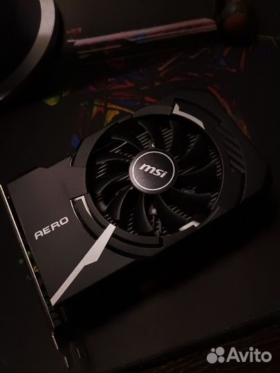 Видеокарта MSI GeForce GT 1030 aero ITX 2 GB