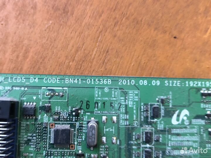 Запчасти для ЖК тв samsung le32c530f1w