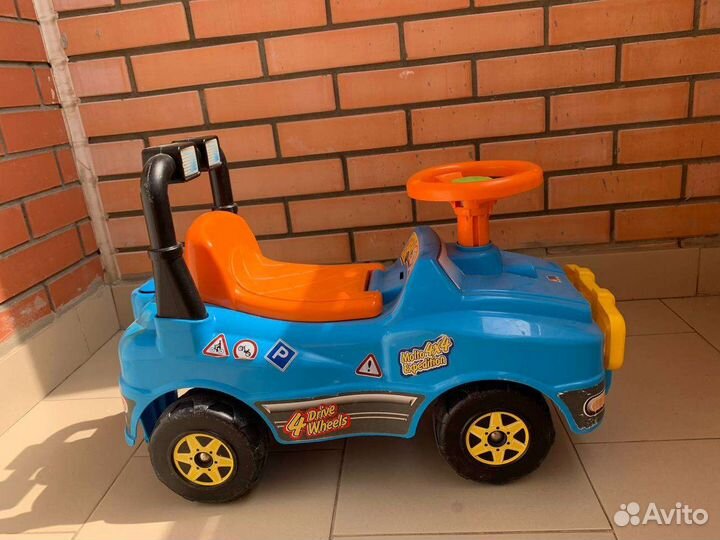Машинка-каталка толокар Molto Джип № 2