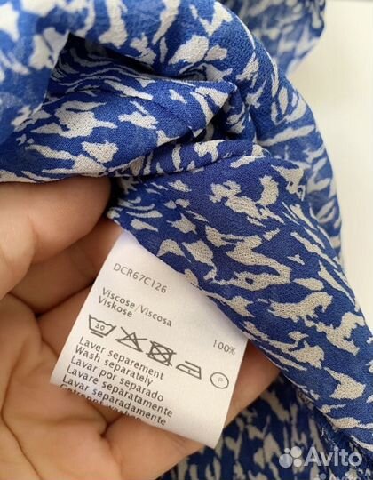 Платье gerard darel S блузка лен Dutti