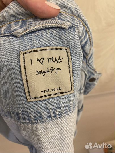 Джинсовая рубашка для девочки