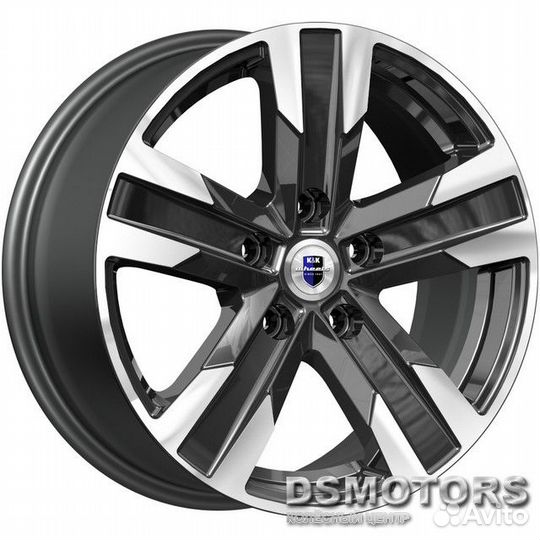 Диски Висмут 7.0/16 5x114.3 ET35 d66.1 алмаз чёрны