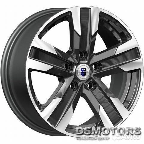Диски Висмут 7.0/16 5x114.3 ET35 d66.1 алмаз чёрны