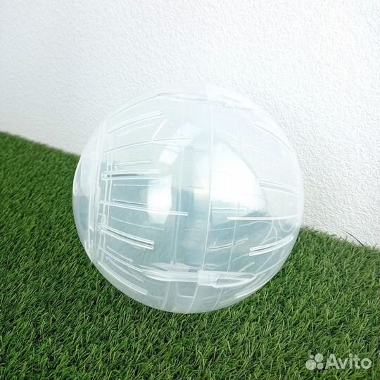 Шар для грызунов, 14 см, прозрачный