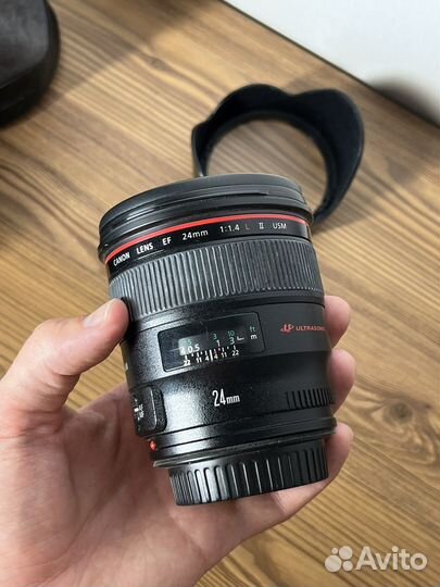 Объектив Canon EF 24mm f1.4 L II USM