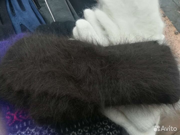 Перчатки из ангоры