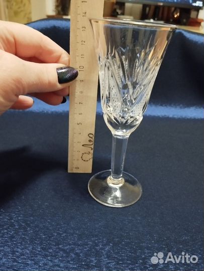 Фужеры и рюмки хрусталь